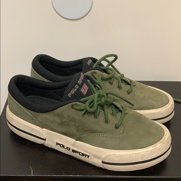 Polo Ralph Lauren Shoes - Ralph Lauren Polo Sport shoes leather upper